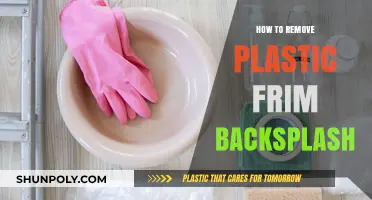 Easy Steps to Remove Plastic Film from Your Backsplash