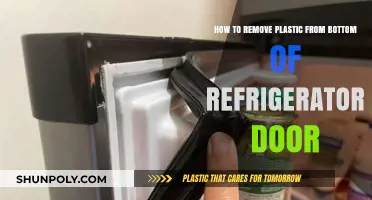 Easy Steps to Remove Stuck Plastic from Fridge Door Bottom