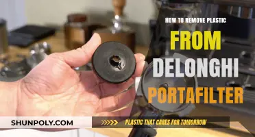 Easy Steps to Remove Plastic from Your DeLonghi Portafilter