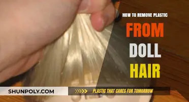 Easy DIY Guide: Removing Plastic from Doll Hair Effortlessly