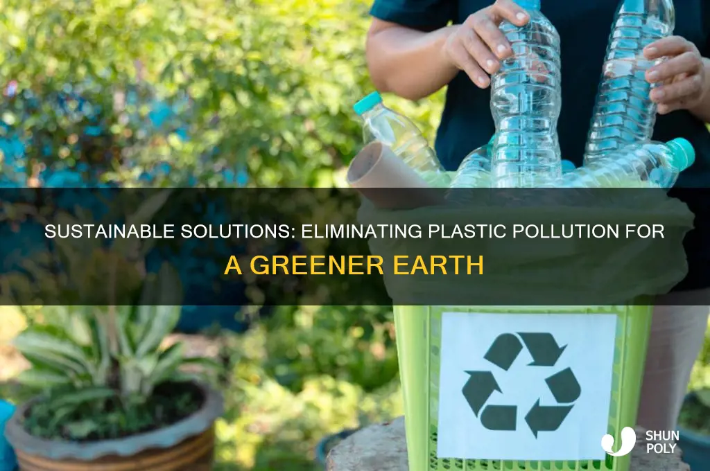 how to remove plastic from earth