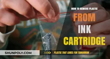 Effective Methods to Remove Plastic from Ink Cartridges Easily