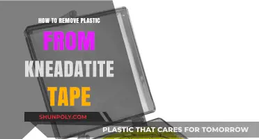 Effective Methods to Remove Plastic from Kneadatite Tape Easily