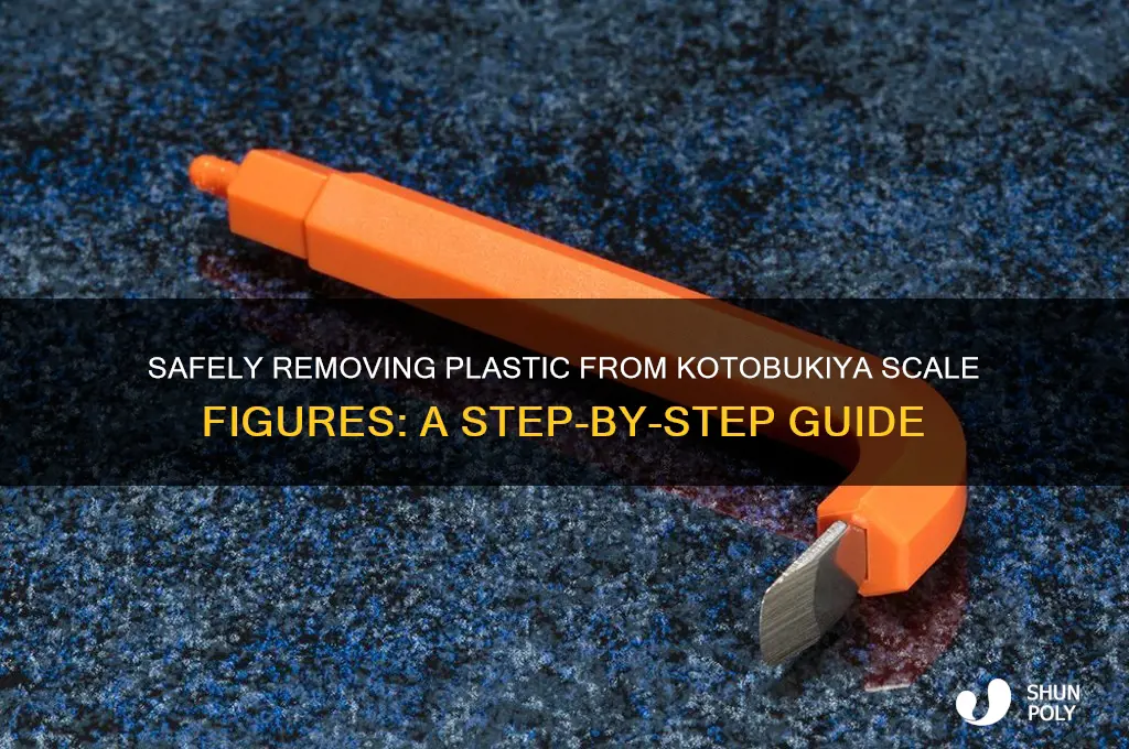 how to remove plastic from kotokyuba scale figures