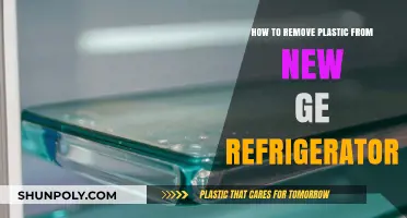 Easy Steps to Remove Plastic Wrap from Your New GE Fridge