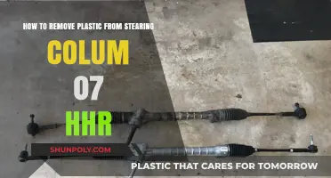DIY Guide: Removing Plastic from 2007 HHR Steering Column