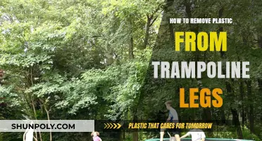 Easy DIY Guide: Removing Plastic from Trampoline Legs Safely