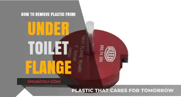 Easy Steps to Remove Plastic from Under Your Toilet Flange
