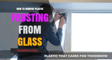 Effective Tips to Remove Plastic Frosting from Glass Surfaces Easily