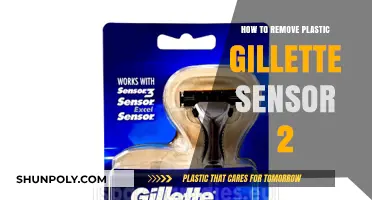 Easy Guide to Removing Plastic Gillette Sensor 2 Razor Blades