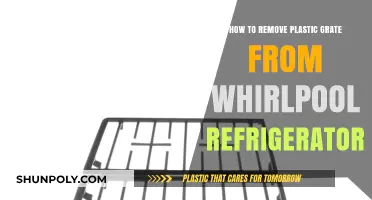 Easy Steps to Remove Plastic Grate from Whirlpool Fridge