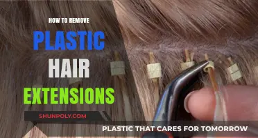 Easy Guide to Safely Removing Plastic Hair Extensions at Home