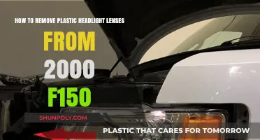 DIY Guide: Removing Plastic Headlight Lenses from a 2000 F150