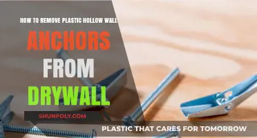Efficiently Remove Plastic Hollow Wall Anchors from Drywall: A Step-by-Step Guide