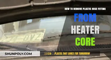 Efficiently Removing Plastic Hose Fittings from Heater Cores: A Step-by-Step Guide