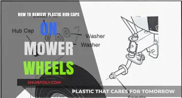 Easy Steps to Remove Plastic Hub Caps from Mower Wheels