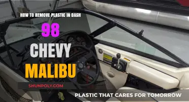 Removing Plastic Dash in a 1998 Chevy Malibu: A Step-by-Step Guide