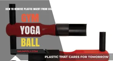 Easy Steps to Remove Plastic Insert from Golds Gym Yoga Ball