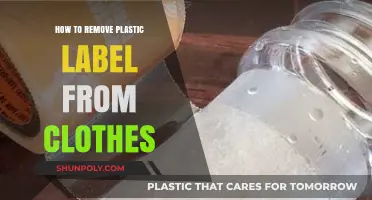 Easy Steps to Remove Plastic Labels from Clothes Without Damage