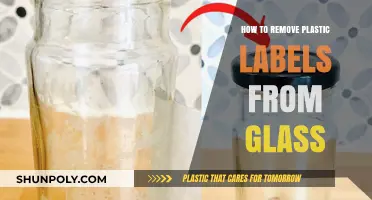 Effortless Ways to Remove Plastic Labels from Glass Surfaces
