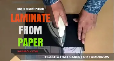 Easy Steps to Remove Plastic Laminate from Paper Safely