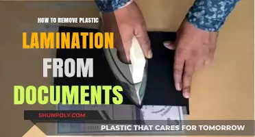 Effective Methods to Remove Plastic Lamination from Documents Safely