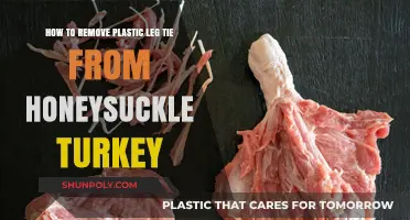 Safely Removing Plastic Leg Ties from Your Honeysuckle Turkey: A Guide