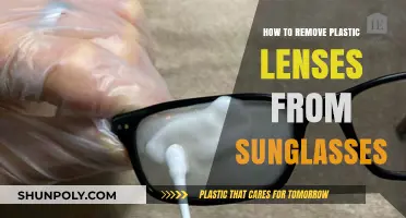 Easy Guide to Safely Removing Plastic Lenses from Sunglasses