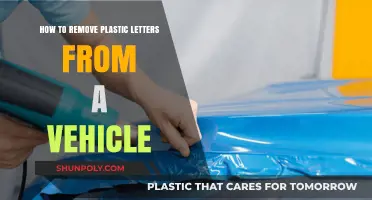 Easy Guide: Removing Plastic Letters from Your Vehicle Safely and Effectively