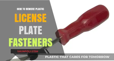 Easy Guide to Removing Plastic License Plate Fasteners Quickly