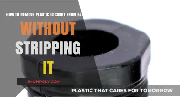 Safely Removing Plastic Locknuts from Faucets: A Strip-Free Guide