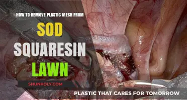 Efficiently Removing Plastic Mesh from Sod Squares: A Lawn Care Guide