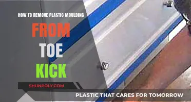 Easy Steps to Remove Plastic Moulding from Your Toe Kick