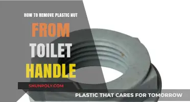 Easy DIY Guide: Removing Plastic Nut from Toilet Handle