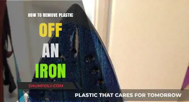 Quick Fix: Removing Melted Plastic from Your Iron Safely