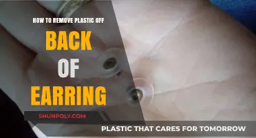 Easy Steps to Remove Plastic Backing from Your Earrings Safely