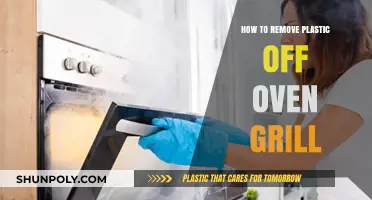 Easy Steps to Safely Remove Melted Plastic from Oven Grill