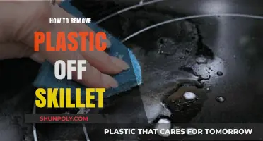 Effective Ways to Safely Remove Melted Plastic from Your Skillet