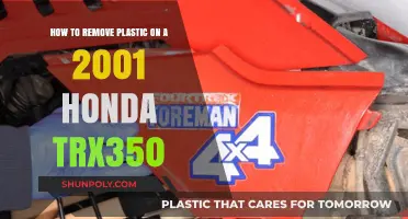 Efficiently Remove Plastic on Your 2001 Honda TRX350: Step-by-Step Guide
