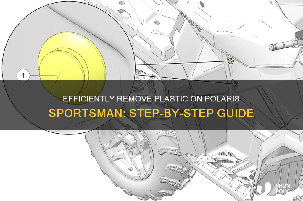 how to remove plastic on polaris sportsman