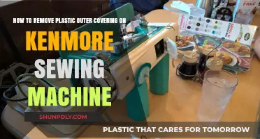 Removing Kenmore Sewing Machine's Plastic Outer Cover: A Step-by-Step Guide