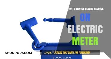 Easy Steps to Remove Plastic Padlock from Electric Meter Safely