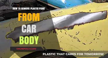 Effective Techniques to Safely Remove Plastic Paint from Car Body