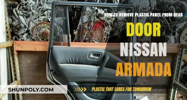 Easy Steps to Remove Rear Door Plastic Panel on Nissan Armada
