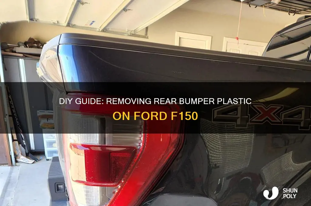how to remove plastic part of rear bumper f150