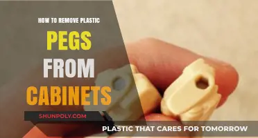 Easy DIY Guide: Removing Plastic Pegs from Cabinets Safely