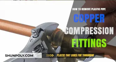 Removing Plastic Pipe Copper Compression Fittings: A Step-by-Step Guide