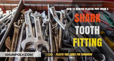 Removing Plastic Pipes from Shark Tooth Fittings: A Step-by-Step Guide