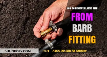 Efficiently Removing Plastic Pipe from Barb Fitting: A Step-by-Step Guide