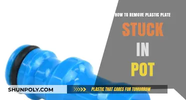 Quick Fix: Removing a Stuck Plastic Plate from Your Pot